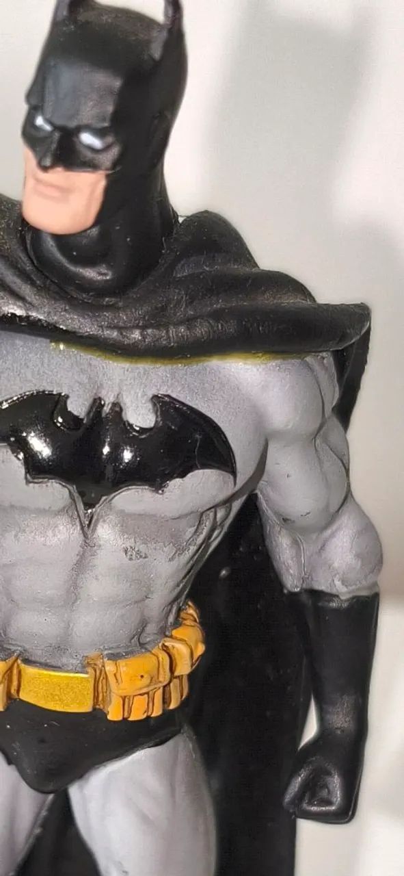 Miniatura Batman Eaglemoss DC #01 Metal + Caixa + Fascículo - Foto 4