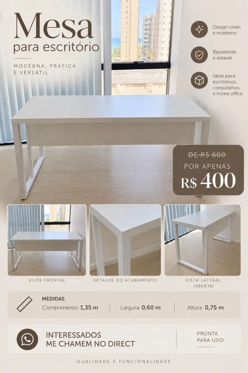 Mesa escritório 