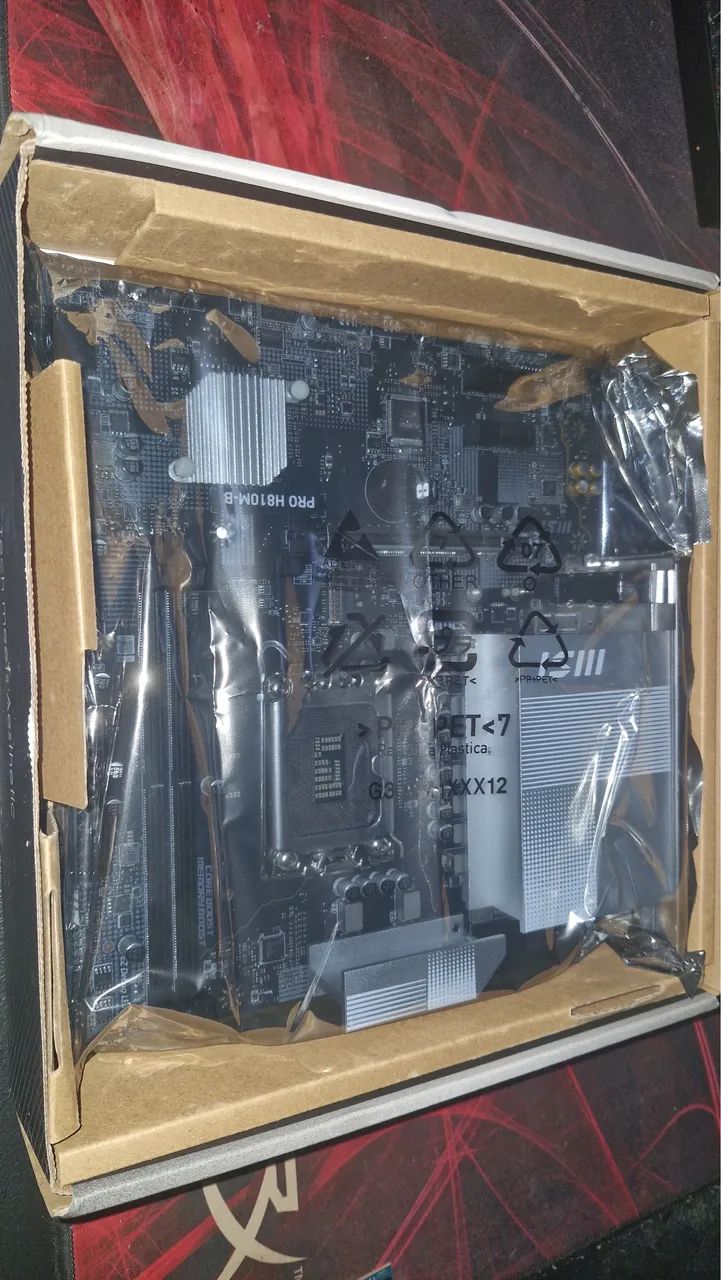 Placa mãe H810M-B + Core Ultra 7 265k - Foto 5