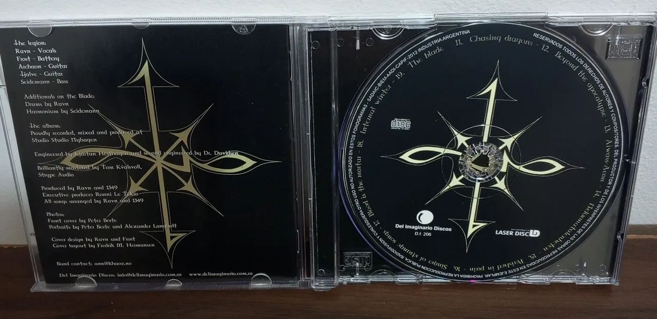 Cd 1349 - Beyond The Apocalypse - importado - Usado - Foto 3