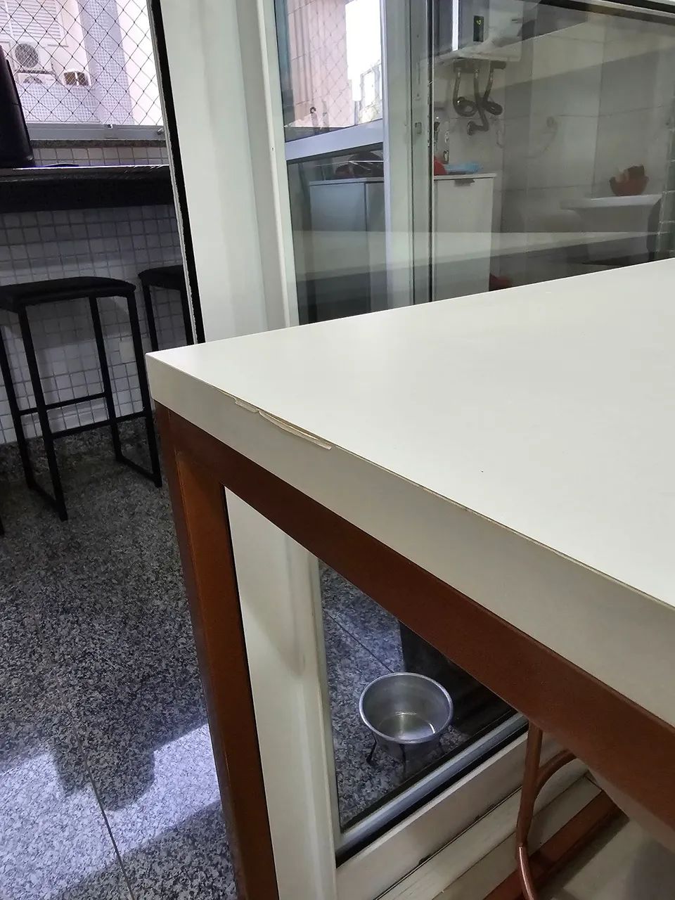 Mesa 6 lugares 160x90 usada - Foto 3
