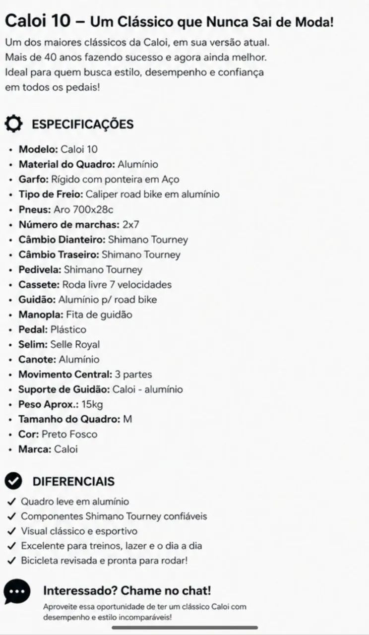 Bicicleta Speed Caloi10 - Foto 4