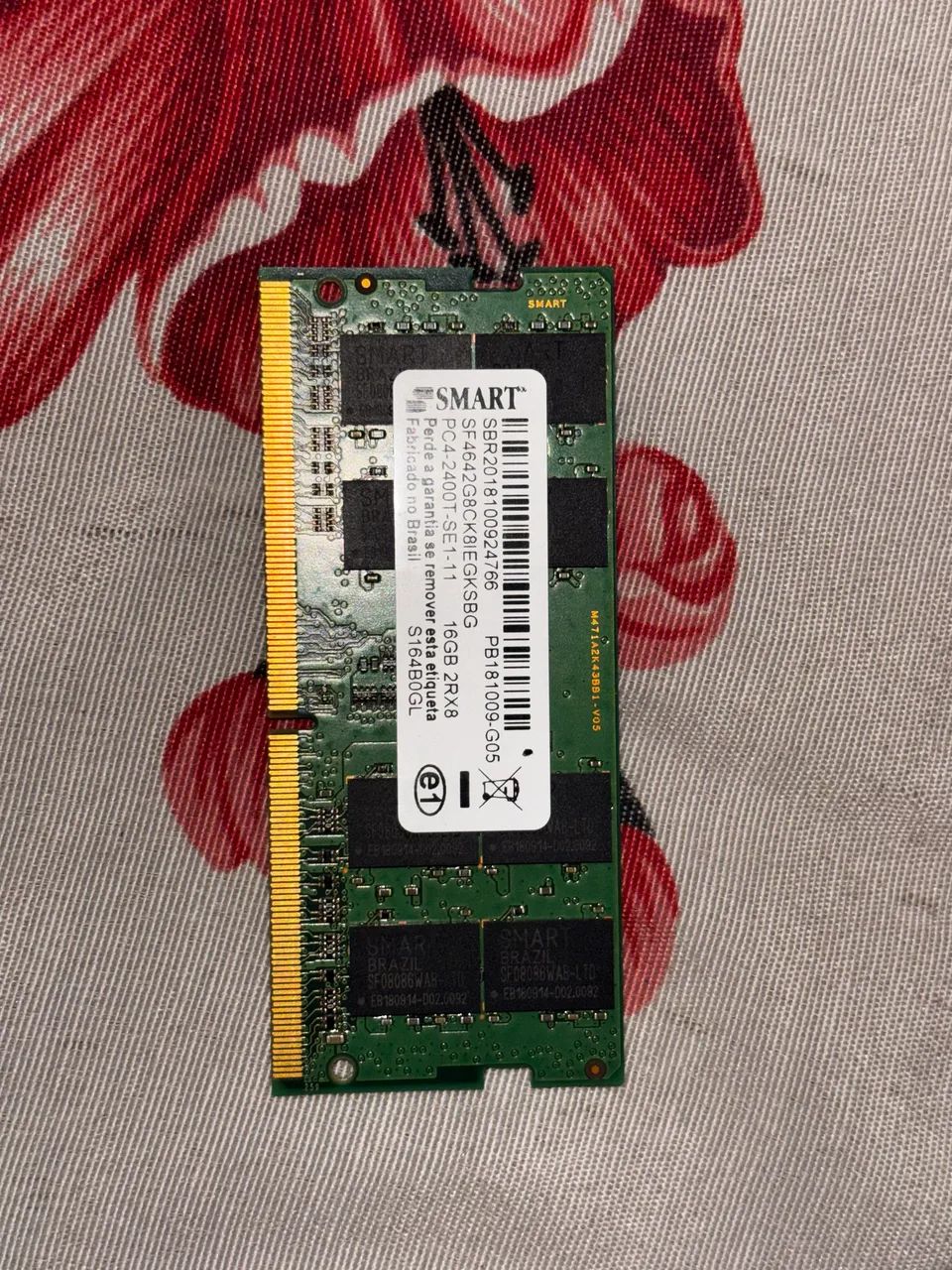 Memória ram ddr4 16gb