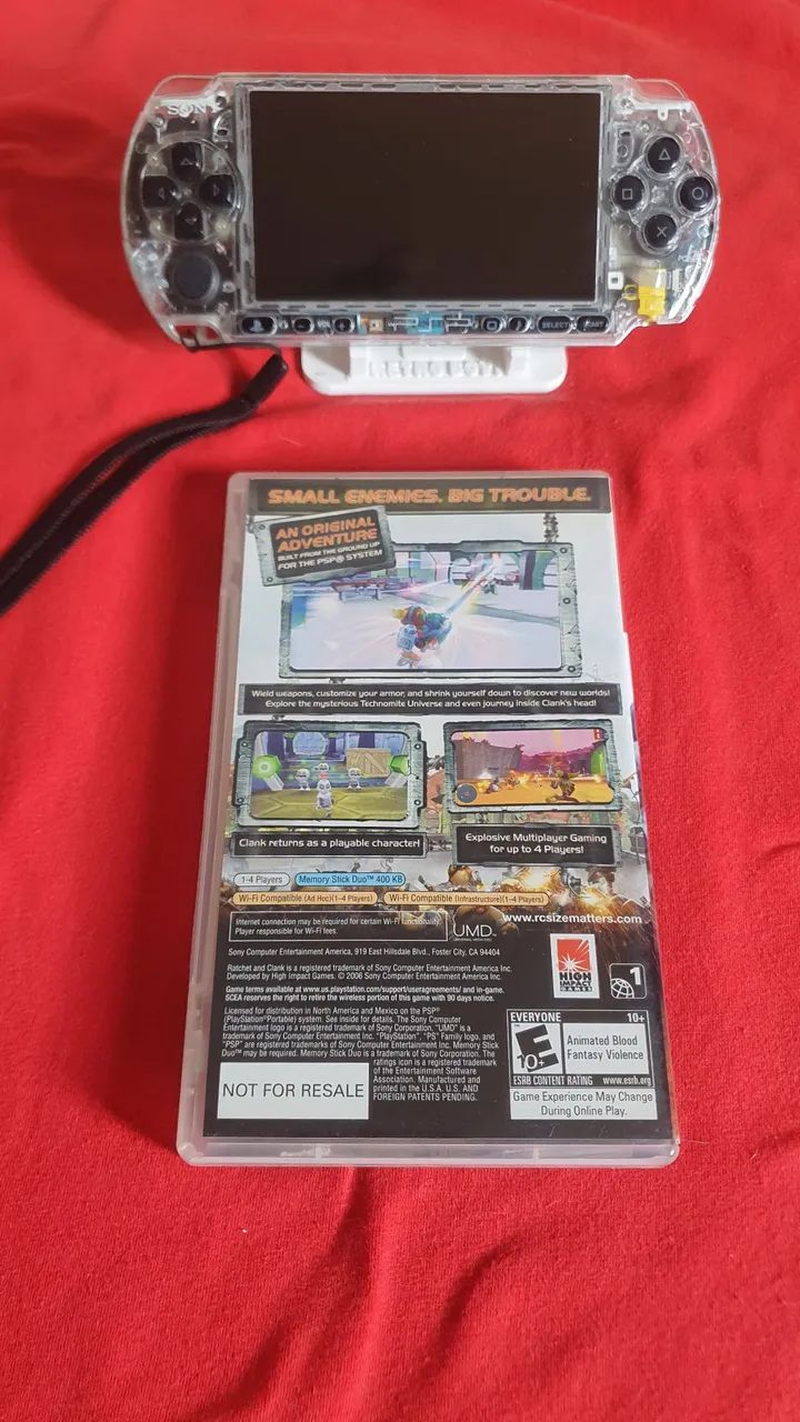 Ratchet and Clank Size Matters PSP - ORIGINAL - Foto 3