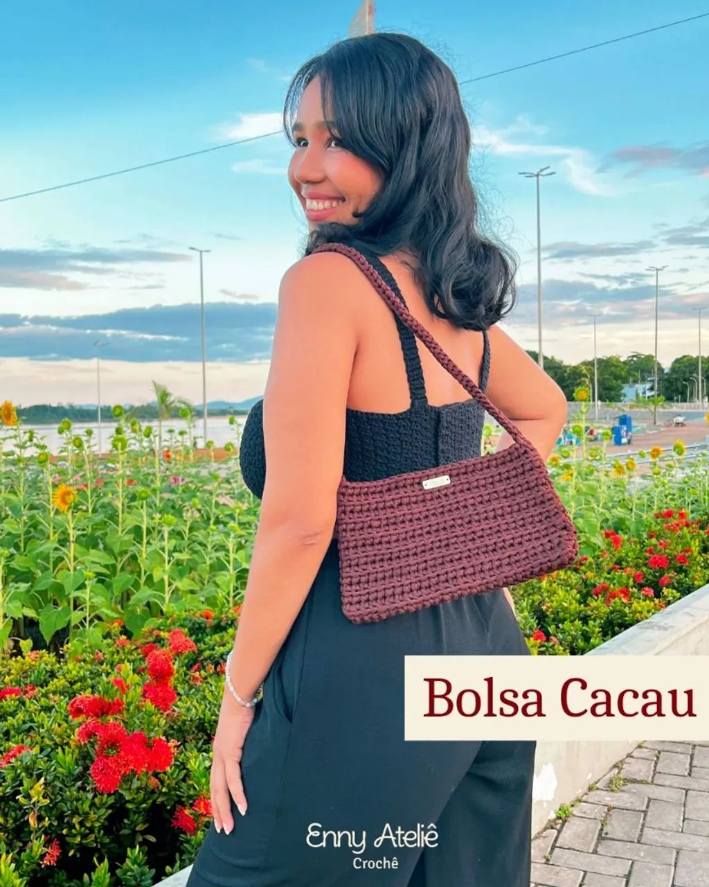 Bolsa de crochê  - Foto 2