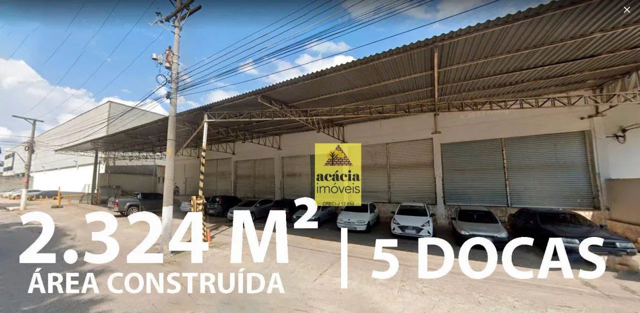 GALPÃO - 2.324 M² - 5 DOCAS