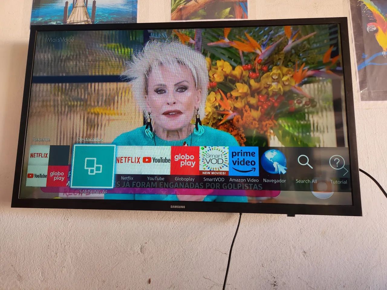 Vendo TV 32 polegadas  Smart Samsung  - Foto 2