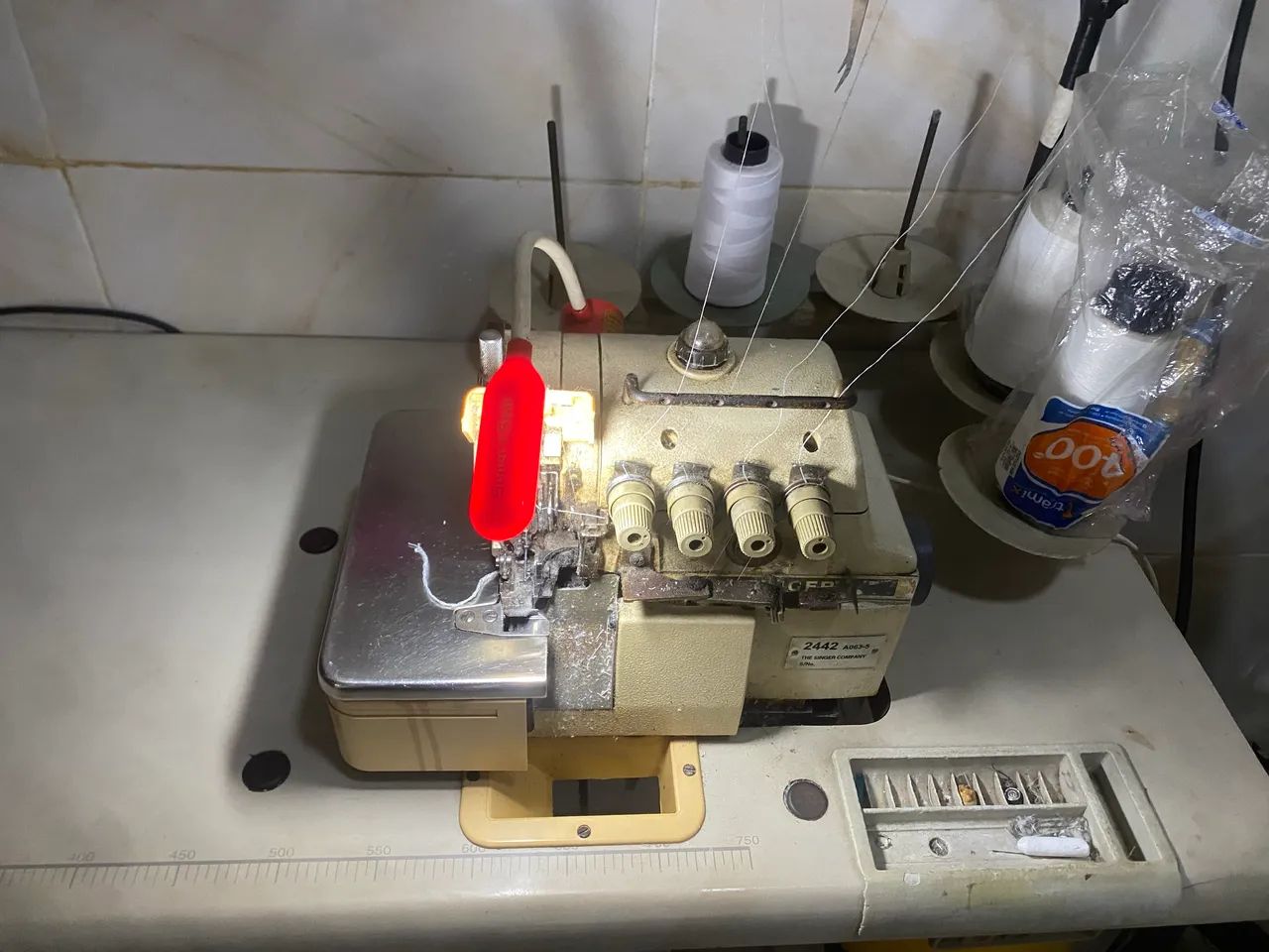 Máquina industrial interlock  - Foto 3