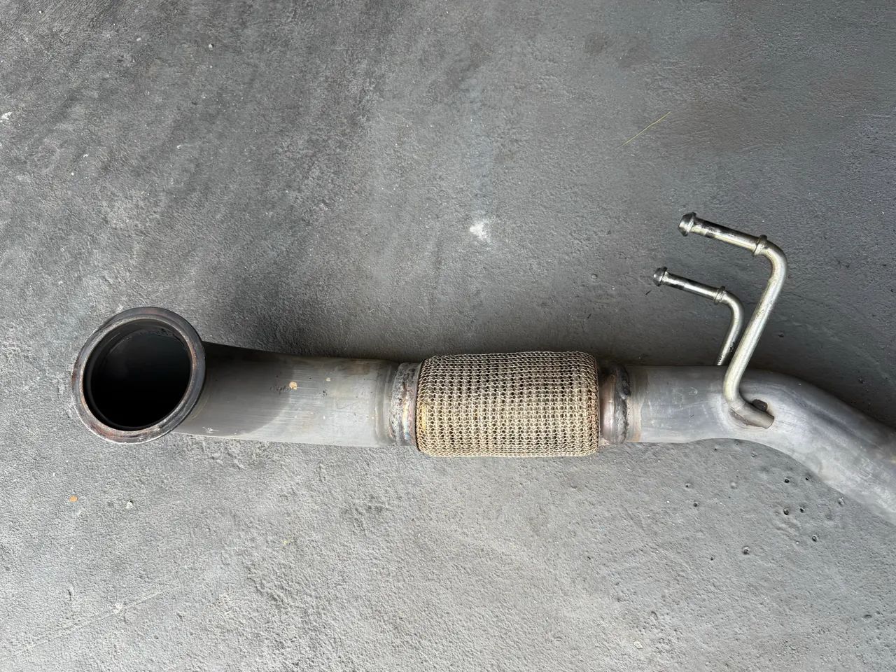 Vendo Downpipe 3 polegadas com afastador de sonda Jetta 2016 - Foto 4