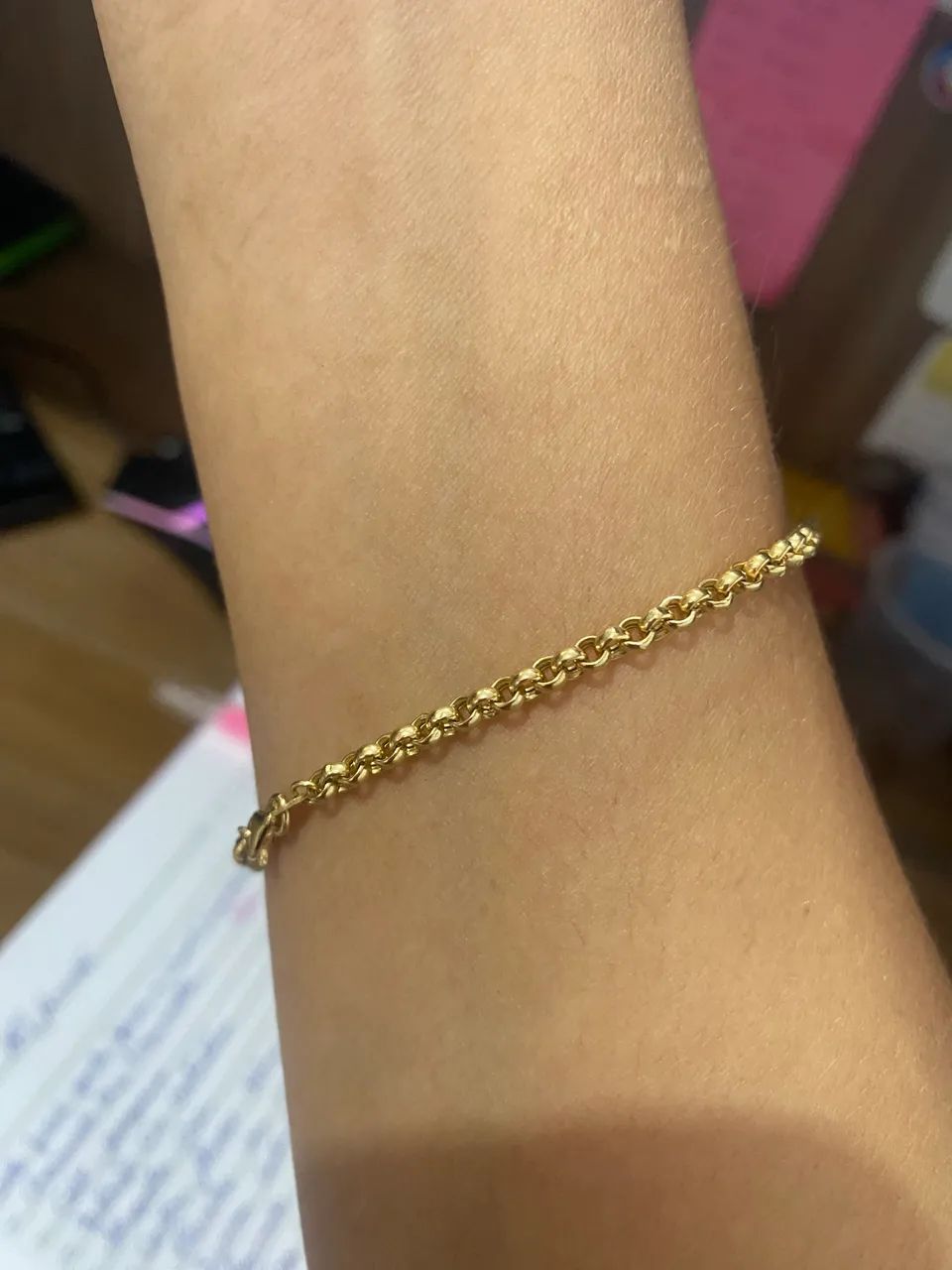 Pulseira de Ouro 18k - Foto 4