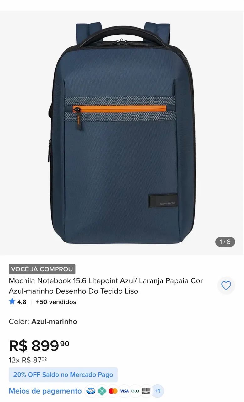 Mochila Samsonite - Foto 5