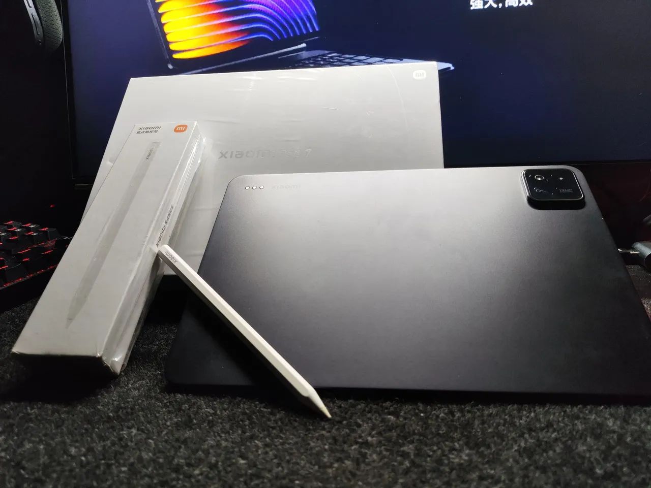 TABLET XIAOMI PAD 7 256GB / 8GB RAM - CINZA + CANETA ORIGINAL