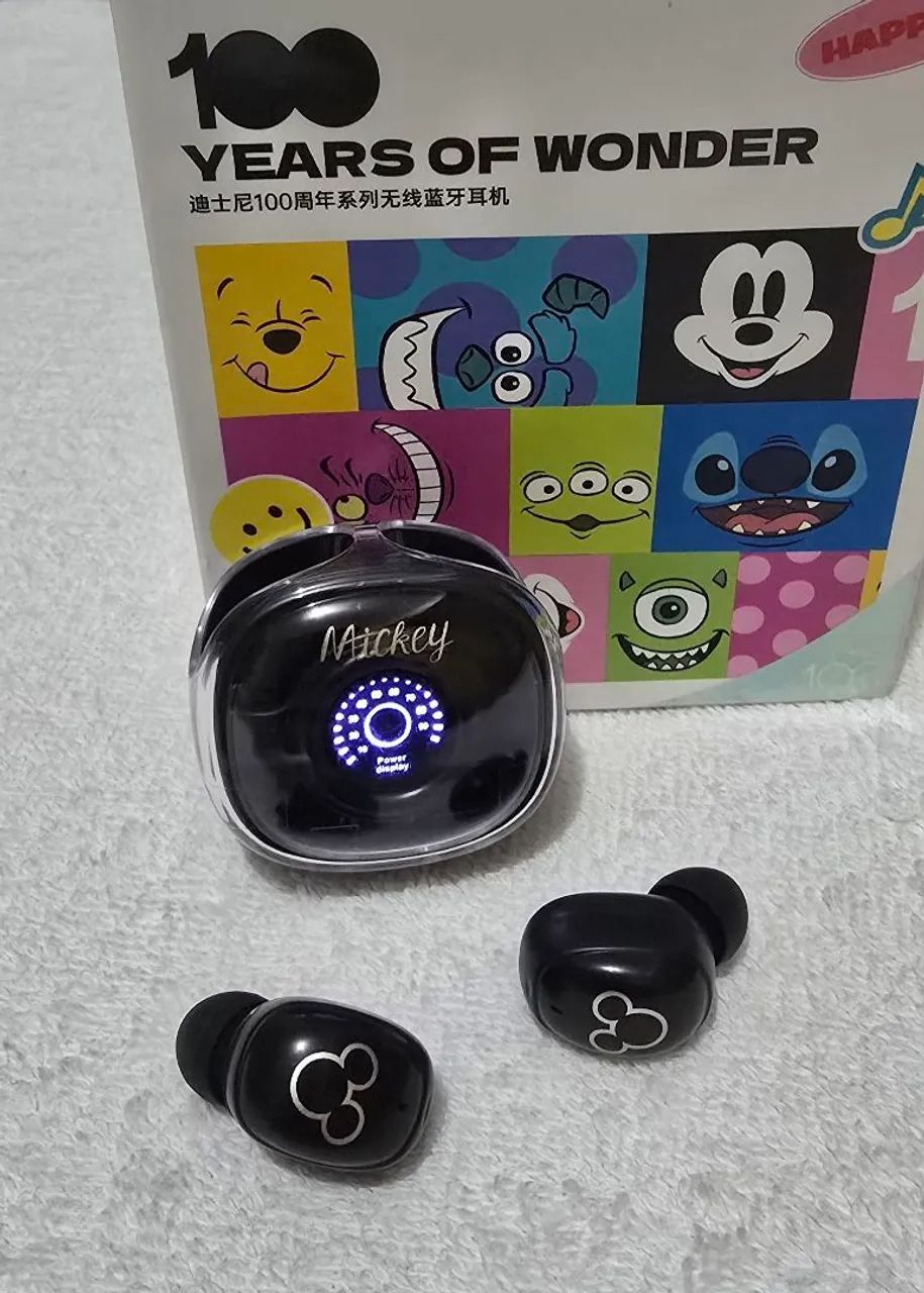 Fone de ouvido Bluetooth do Mickey original - Foto 2