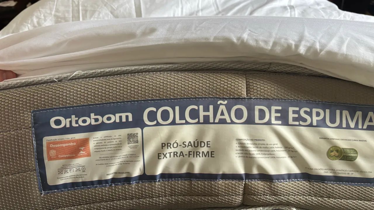 Colchão Queen de espuma Ortobom - Foto 2