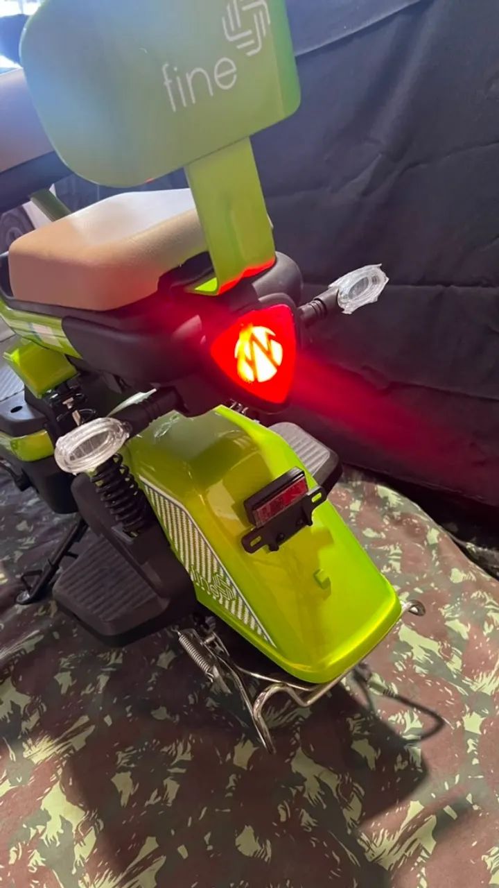 Bicicleta Elétrica/Scooter Fine Joy KZ 500W 0km - Foto 3