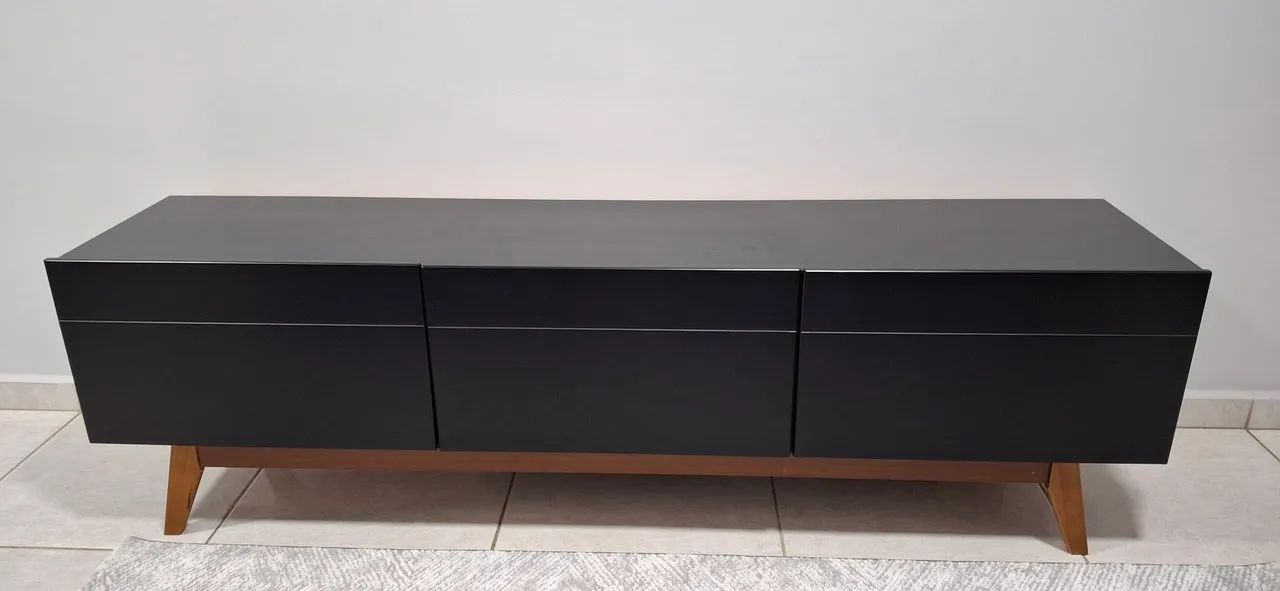 Rack Preto Fosco em Ótimo Estado - Foto 3