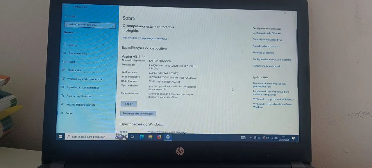 Notebook Hp 