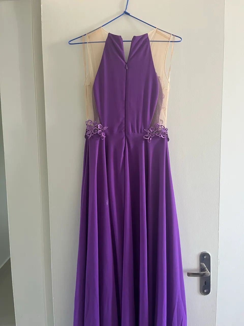 Vestido de festa roxo(precisa de ajuste) - Foto 3