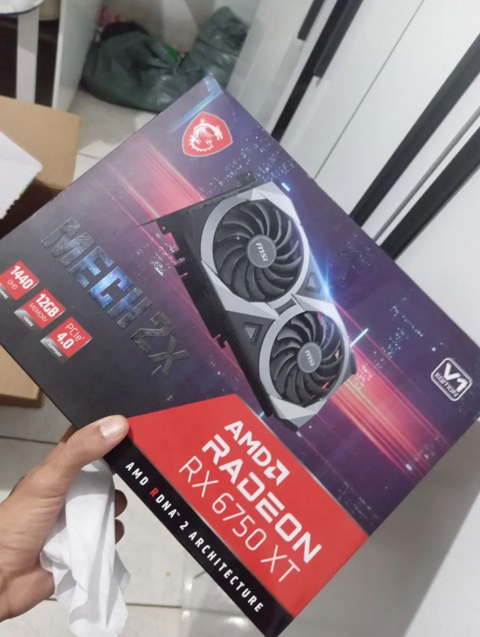 Placa de vídeo AMD RX 6750 XT 12GB - Foto 4