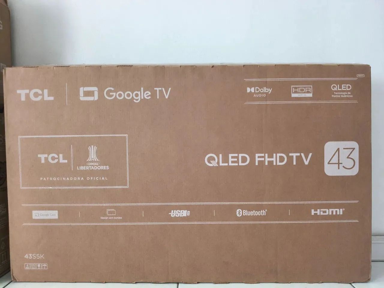 VENDO SMART TV TCL QLED 43 POLEGADAS TRÊS DIAS DE USO NOTA FISCAL NA CAIXA - Foto 3