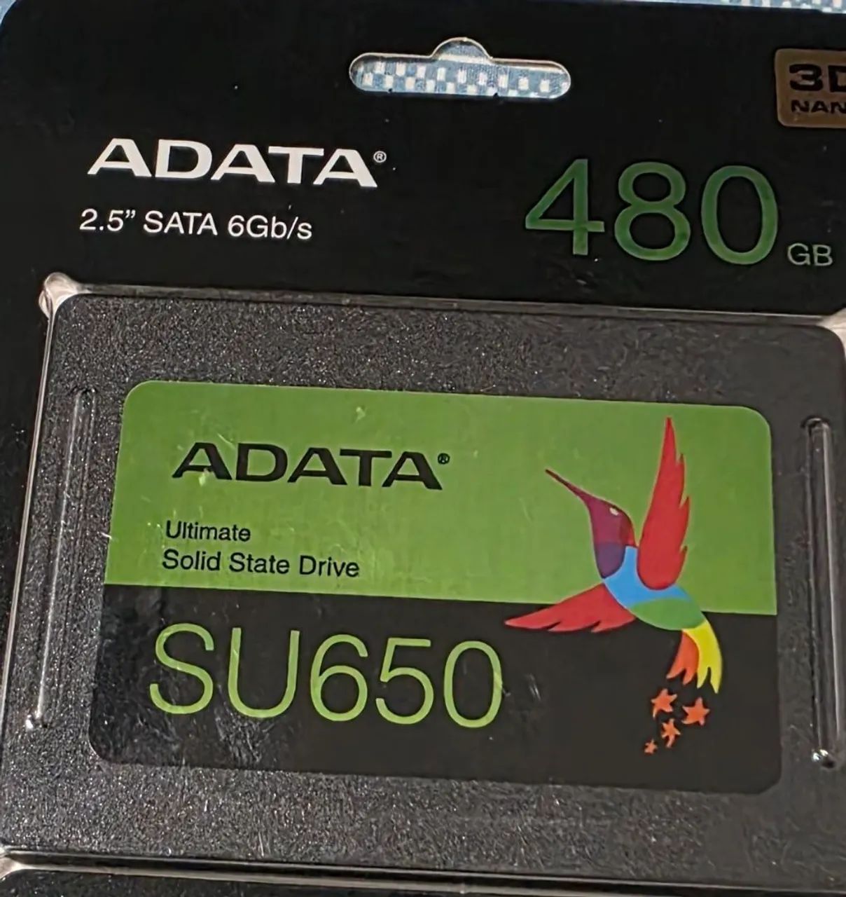 HD SSD ADATA SU650 480GB Lacrado