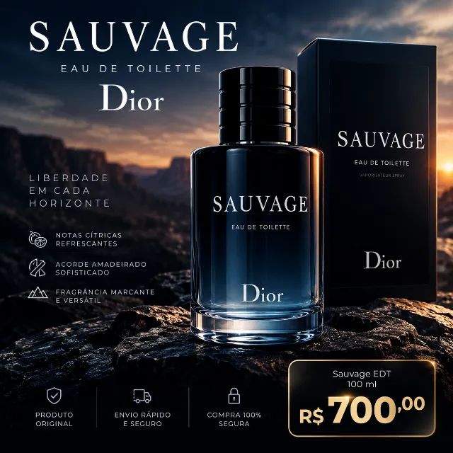 Perfume Dior Sauvage EDT 100ml