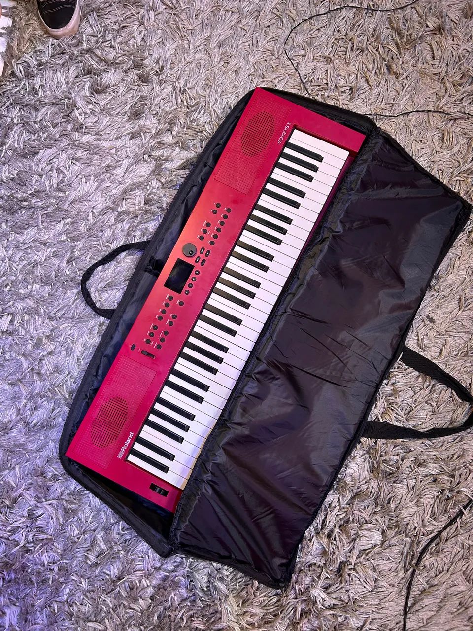 Teclado Roland GoKeys 3 Sintetizador 61 teclas semi-pesadas