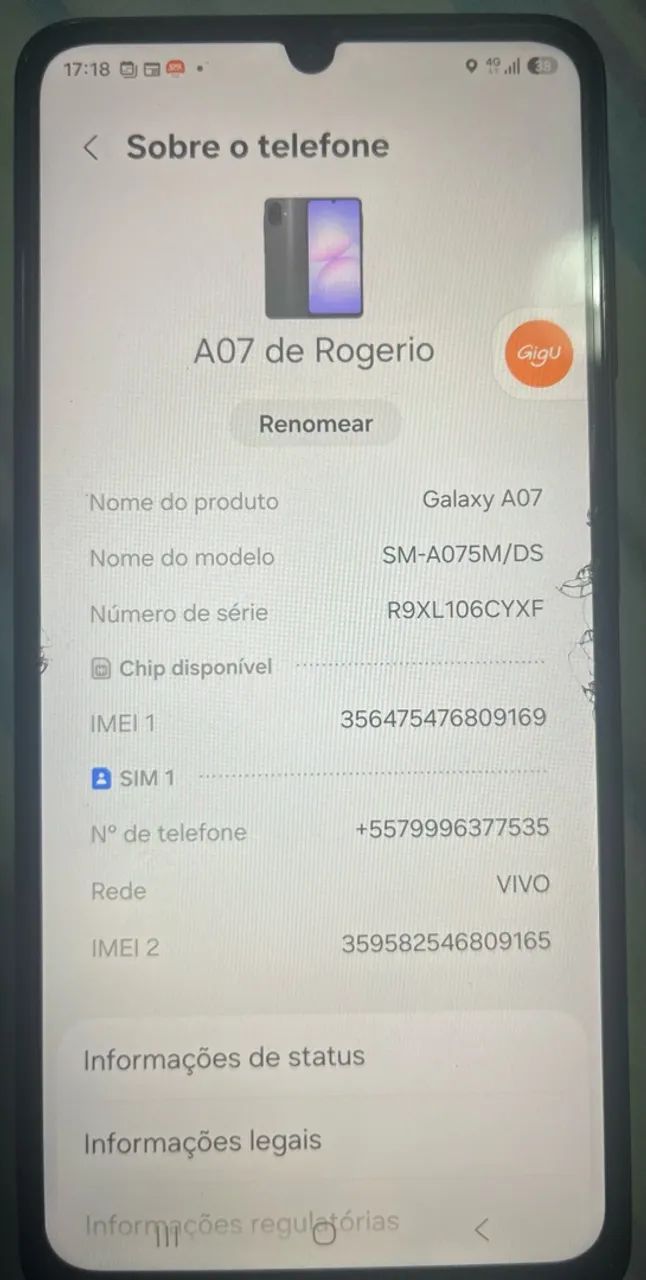 Samsung A07 - Foto 5