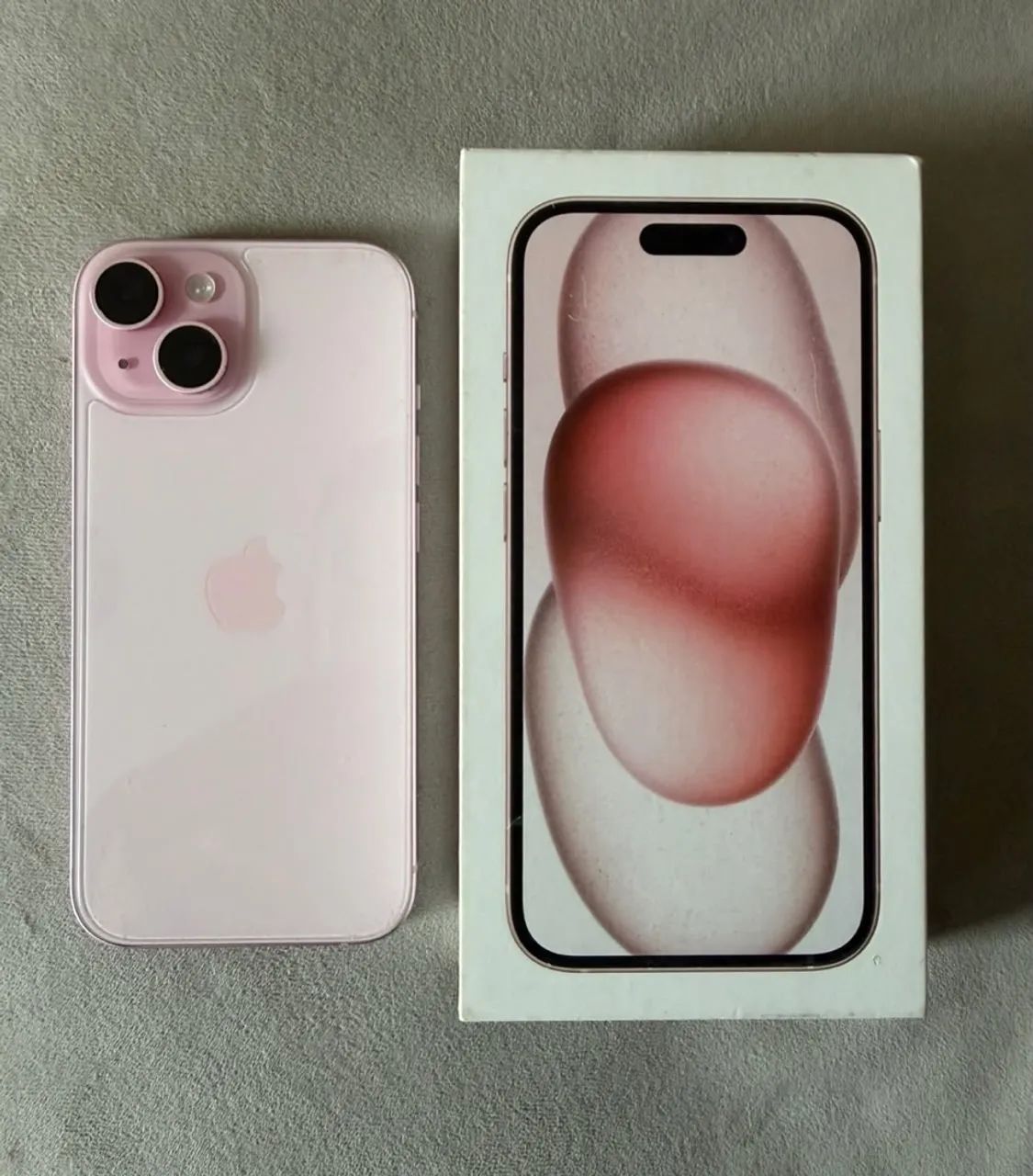 IPHONE 15 256 Rosa comigo desde zero. Sem marcas de Uso. 