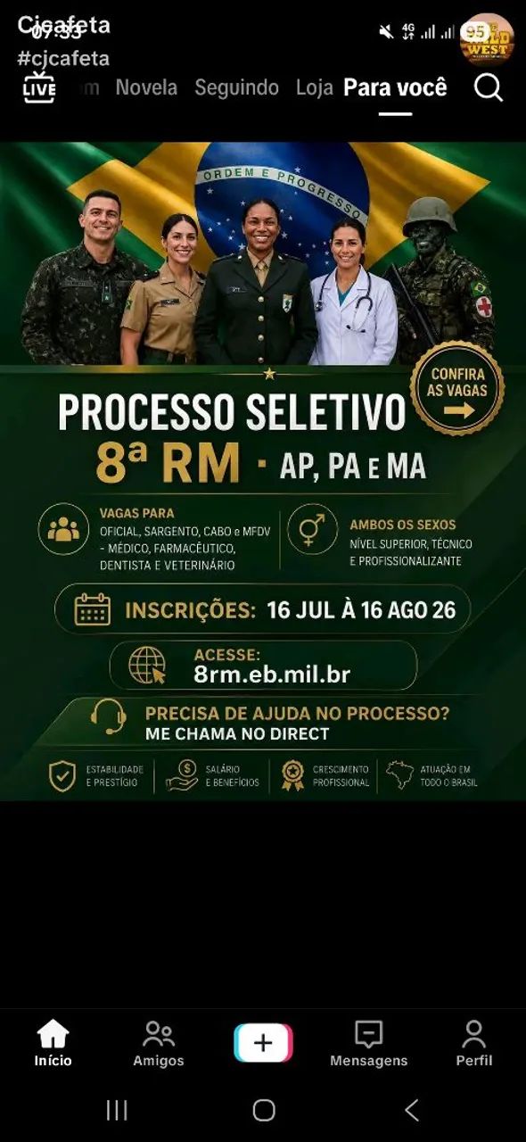 Cursos técnicos e  Profissionalizantes, para quem quer ingressar no exército 