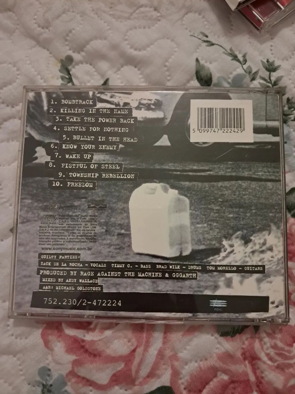CD Rage Against the Machine - Seminovo - Foto 2