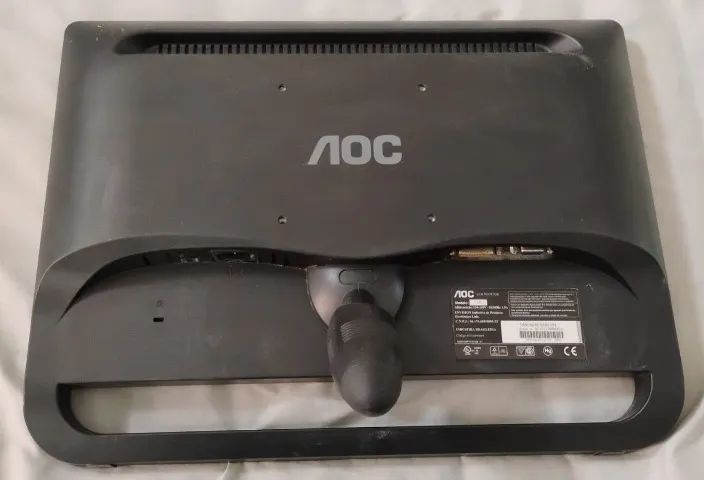 Monitor-AOC de 19 Polegadas. Leia a descrição do anuncio - Foto 4