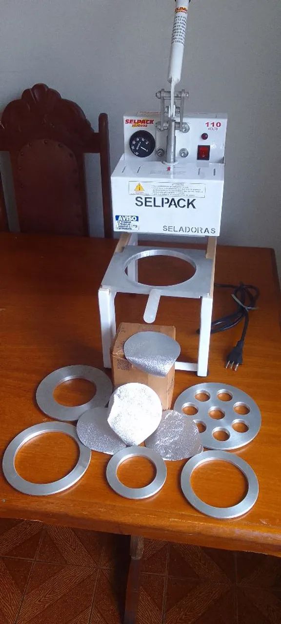 SELADORA COPOS/POTES/127 VOLTS PARA SELO DE ALUMÍNIO.  - Foto 3
