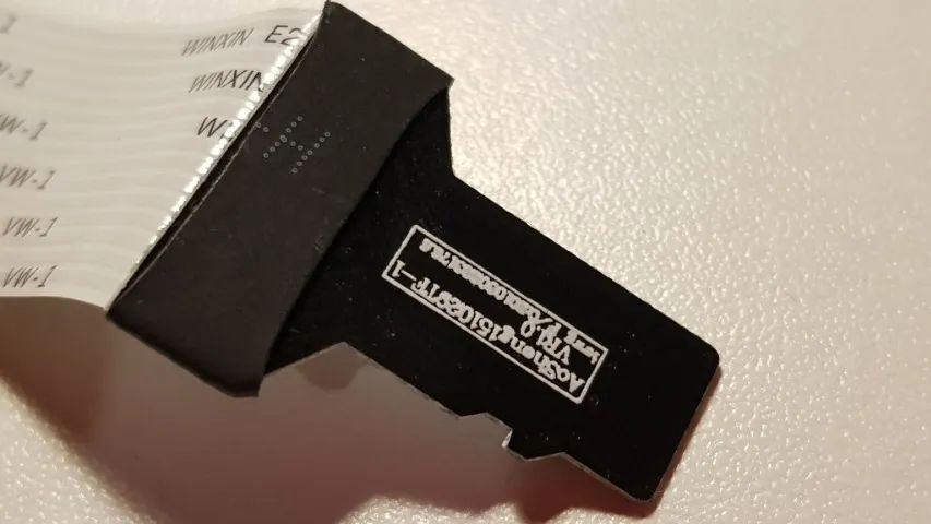 Cabo Flat Extensor De Cartão Micro Sd Tf Macho Para Fêmea - Foto 4