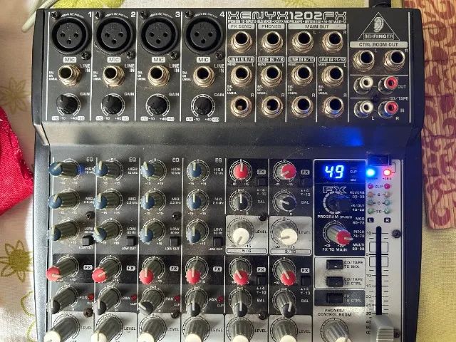 Mesa De Som Behringer Xenyx 1202fx 100% Funcionamento - Foto 2