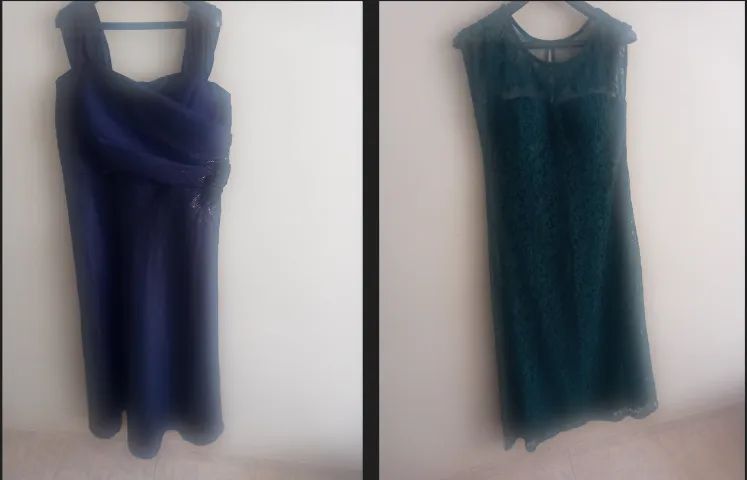 2 Vestidos Femininos n46 e n44 - Foto 2