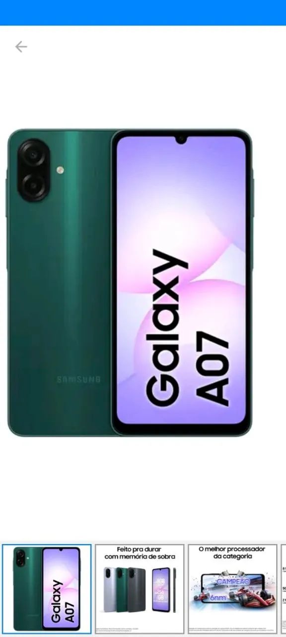 Celular Samsung A07