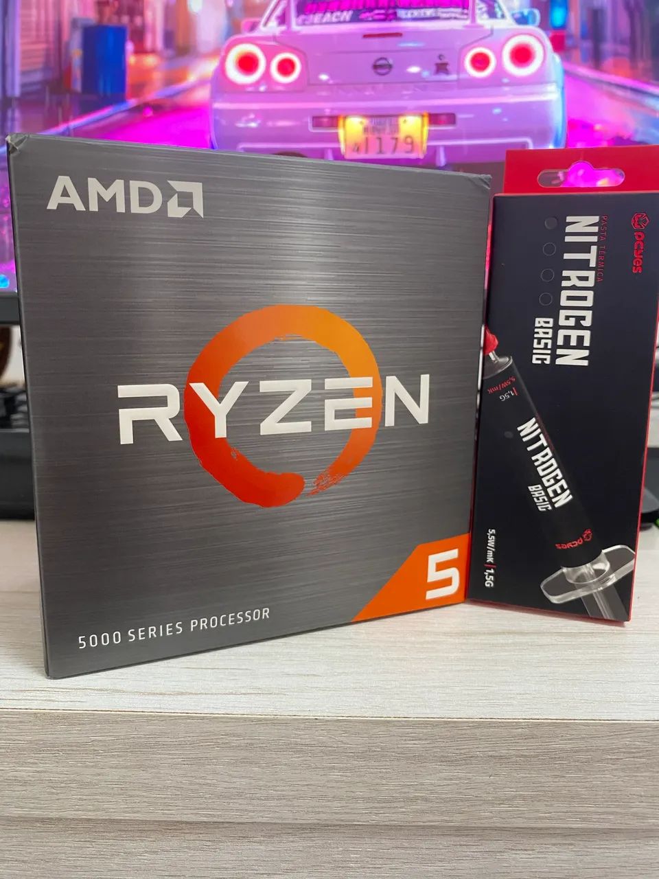 Processador Ryzen 5 1600 + pasta térmica  - Foto 4