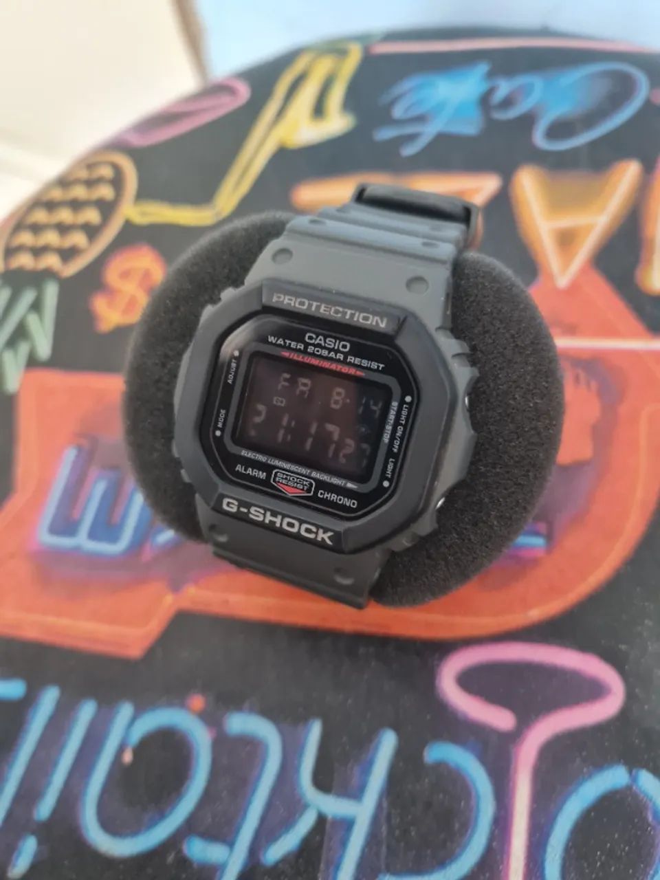 Relógio Casio G-Shock DW5600 Blackout