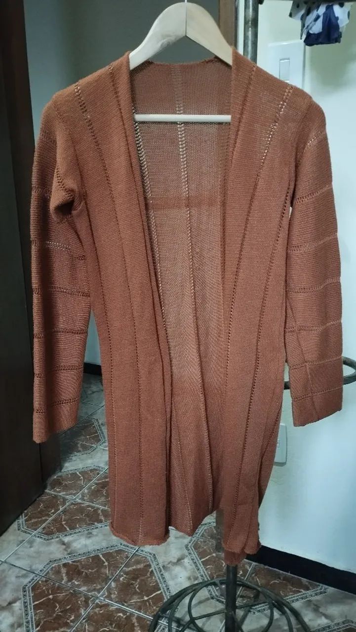 cardigan longo - Foto 2