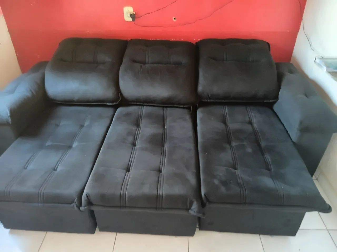 Estofado verona 3 semanas de uso R$1,900 - Foto 3