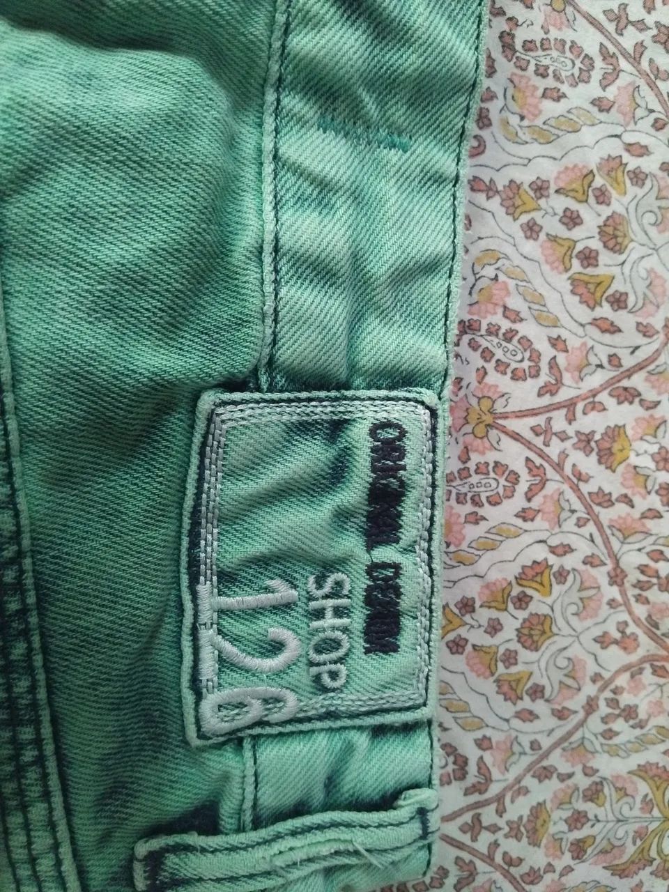  VENDO SHORT SHOP 126 VERDE.Tem conversa - Foto 4