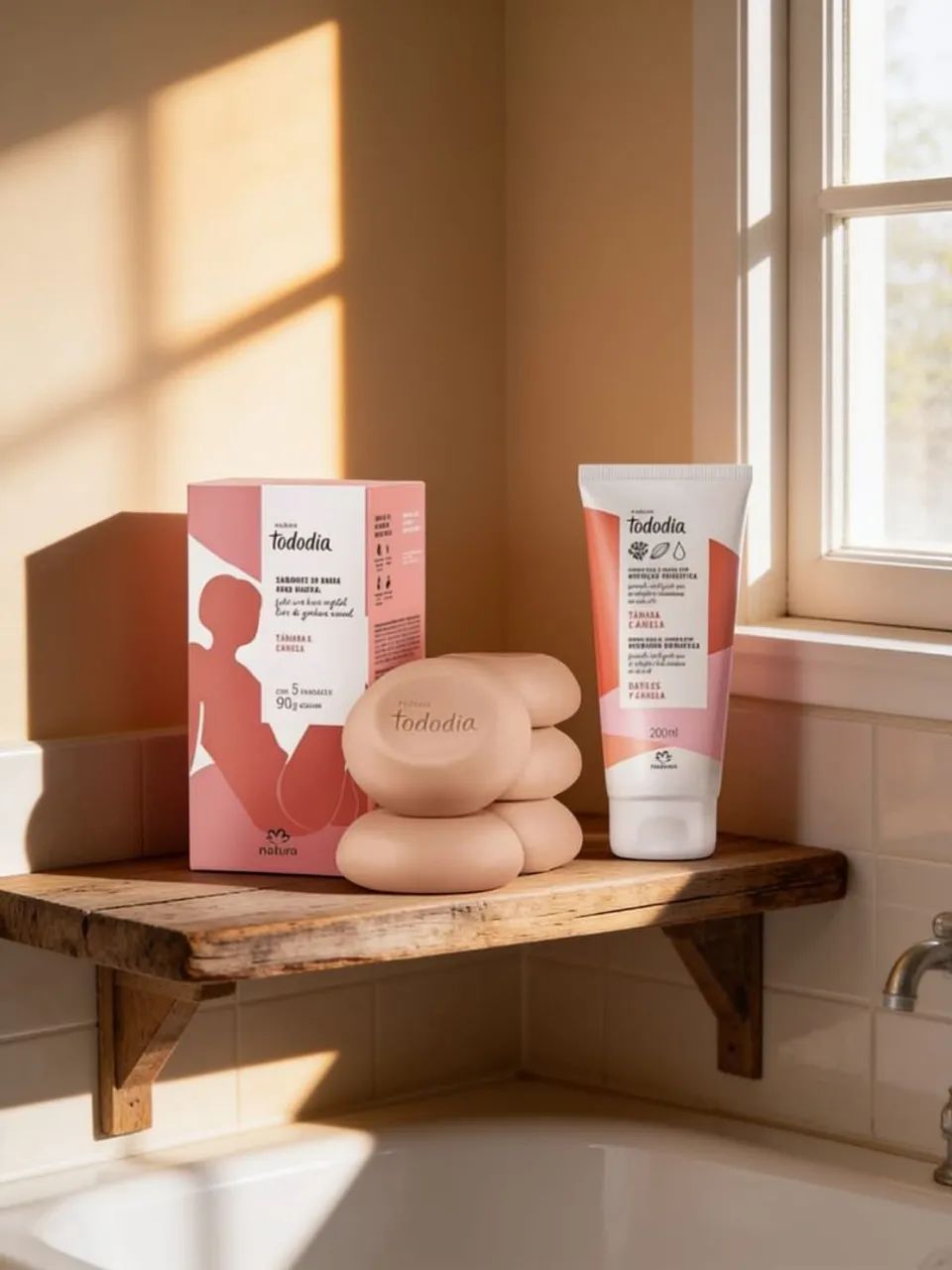 Kit Presente Natura Tododia Tâmara e Canela