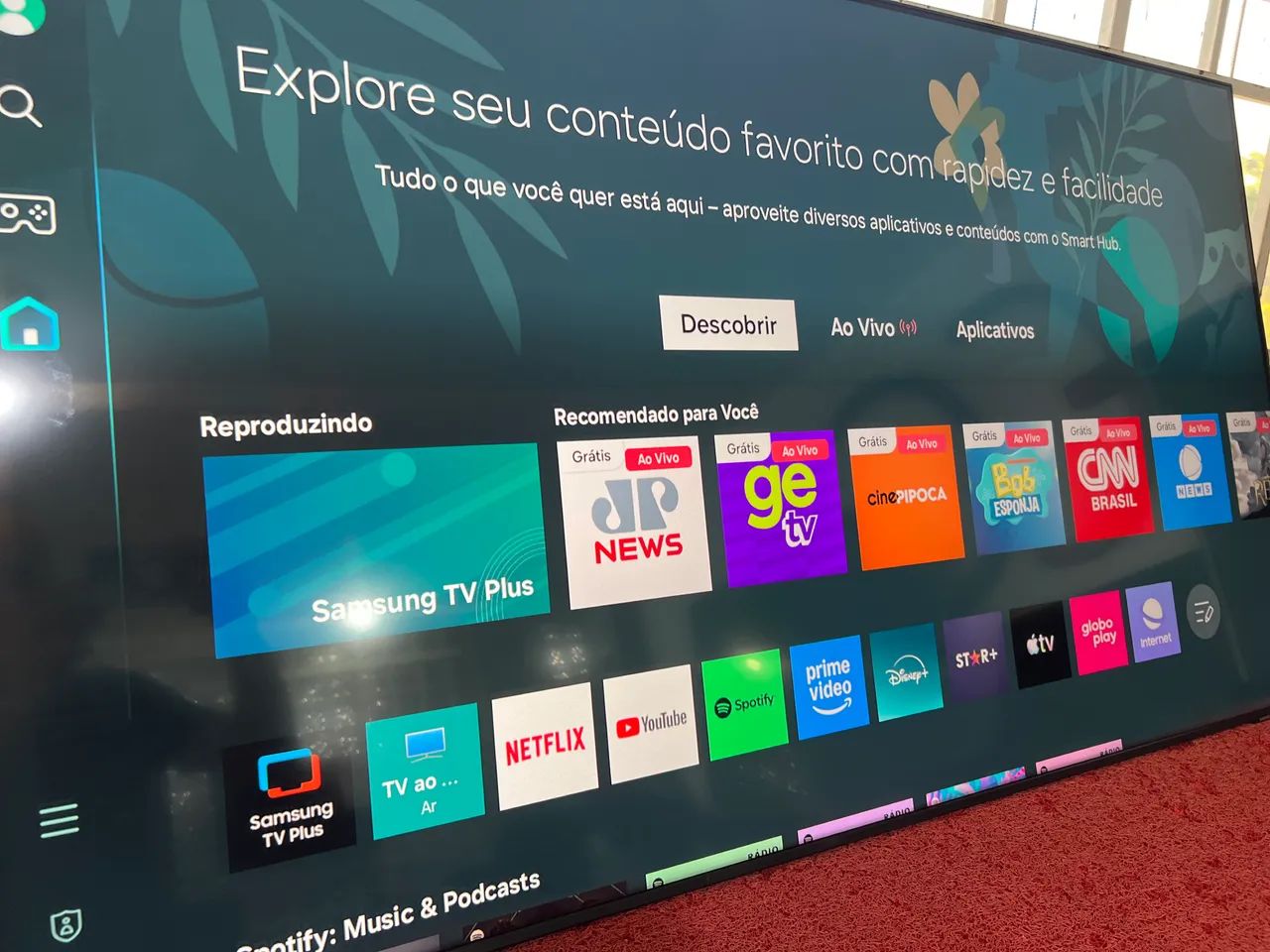 Tv smart Samsung 4k 65 polegadas  - Foto 2
