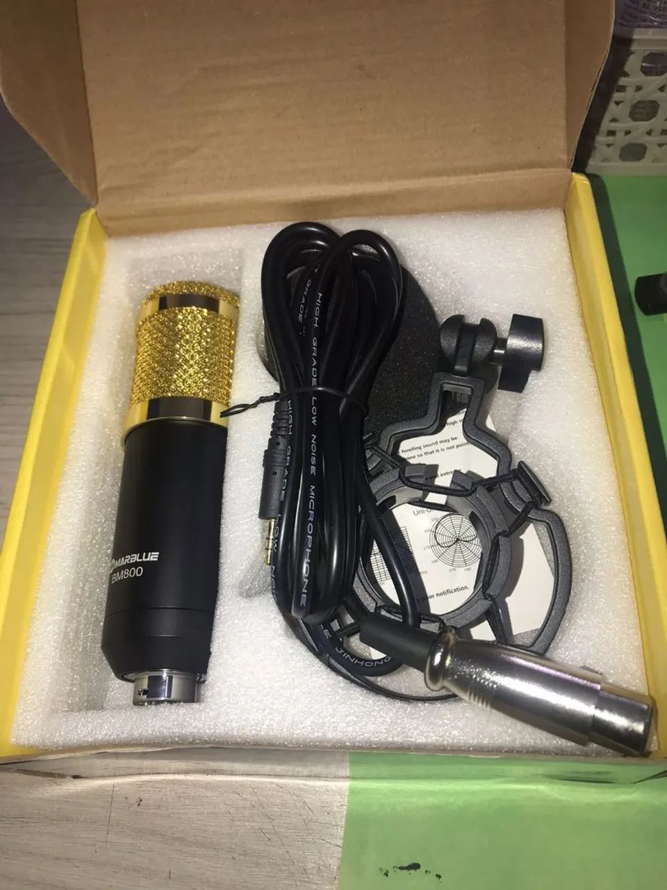 Microfone Condensador BM800 