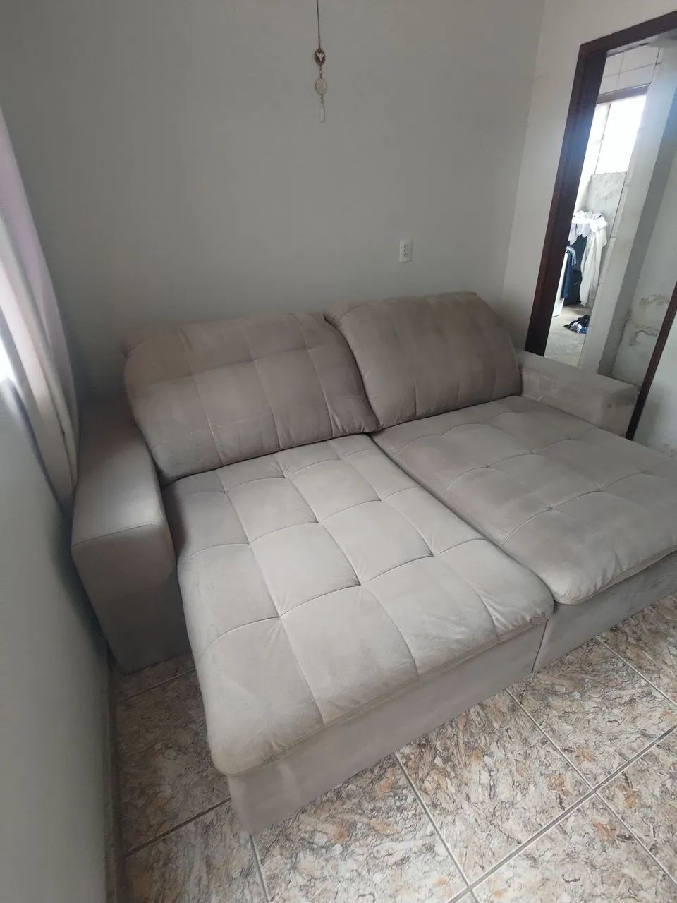 Sofá Retrátil com Molas Ensacadas  - Foto 3