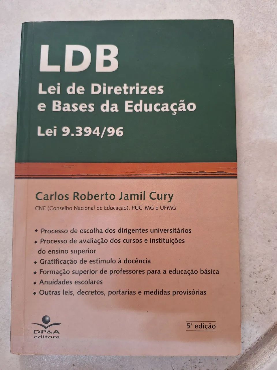 LDB Lei de Diretrizes e Bases da Educação 