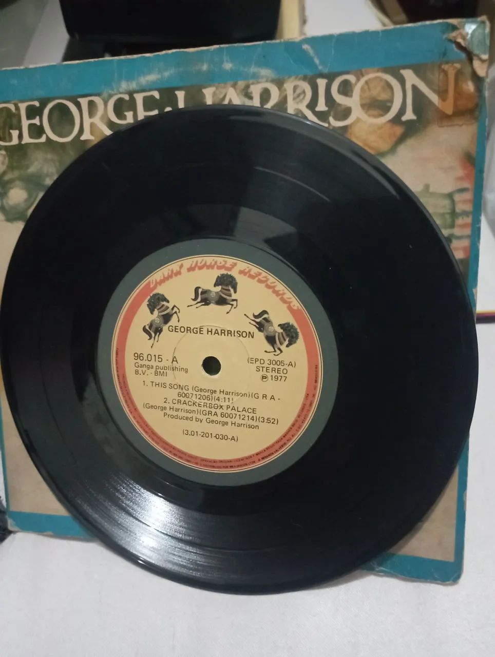 **PraSair** LP George Harrison (ex Beatles) Compacto 1977 - Foto 3