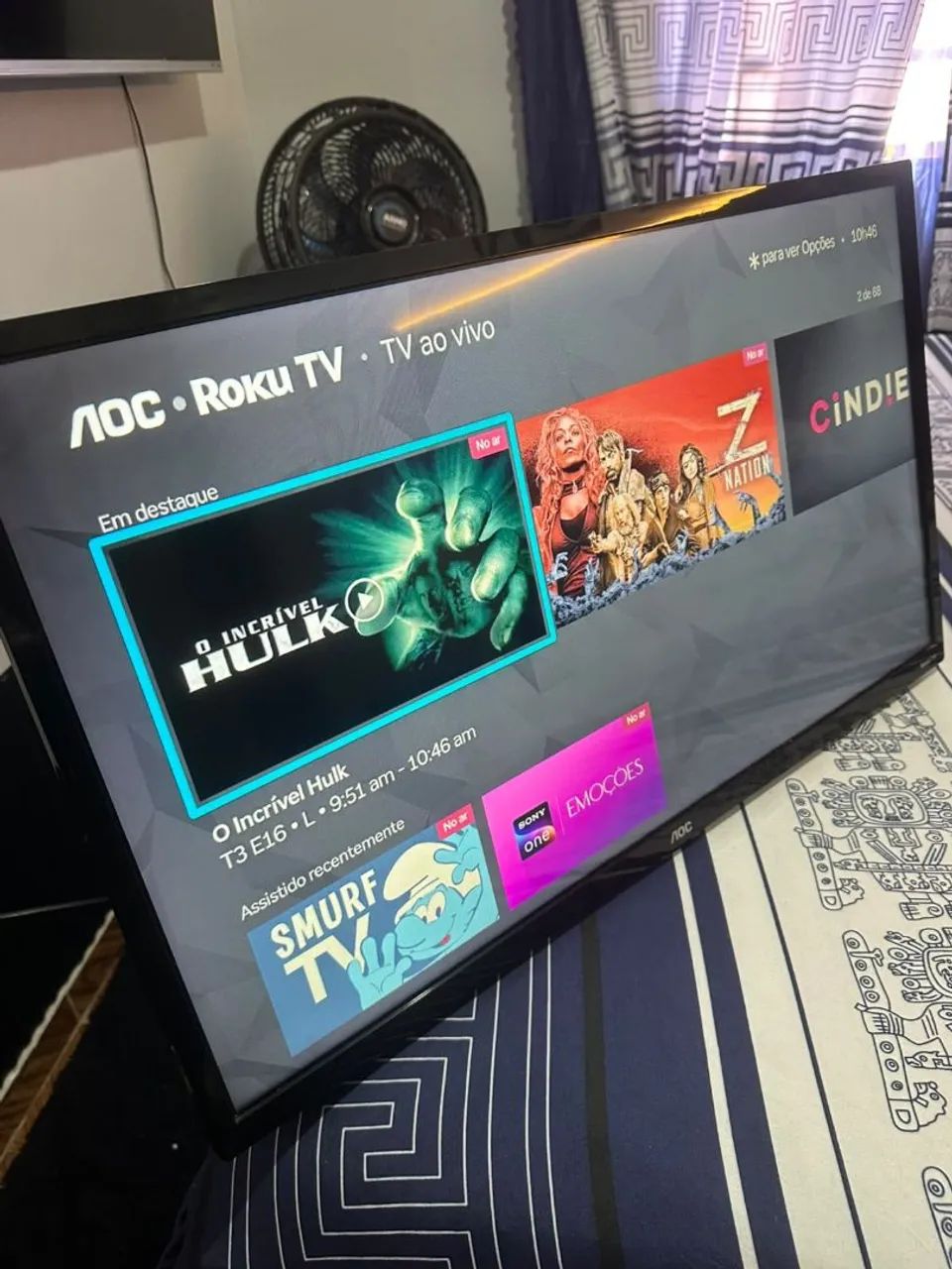 SMARTv 32 aoc Roku 650$$ - Foto 2