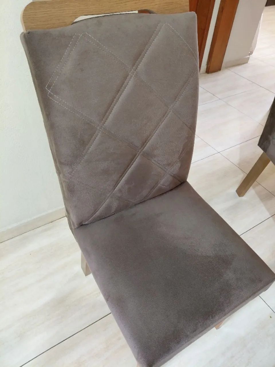 Conjunto de mesa de jantar com 6 cadeiras  - Foto 5